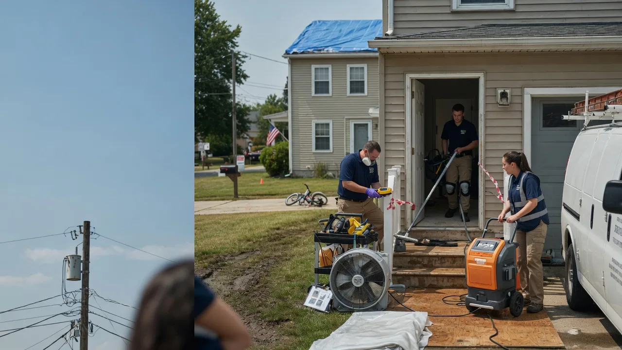 Water Damage Repair in Milton, IN near me